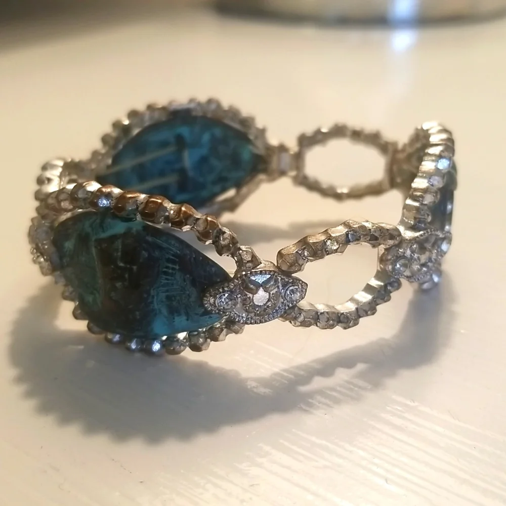 BOHO Western Style Horse Silver Bracelet